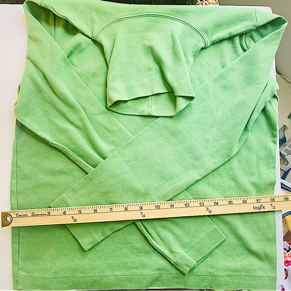 Cotton Turtleneck, Green, like new